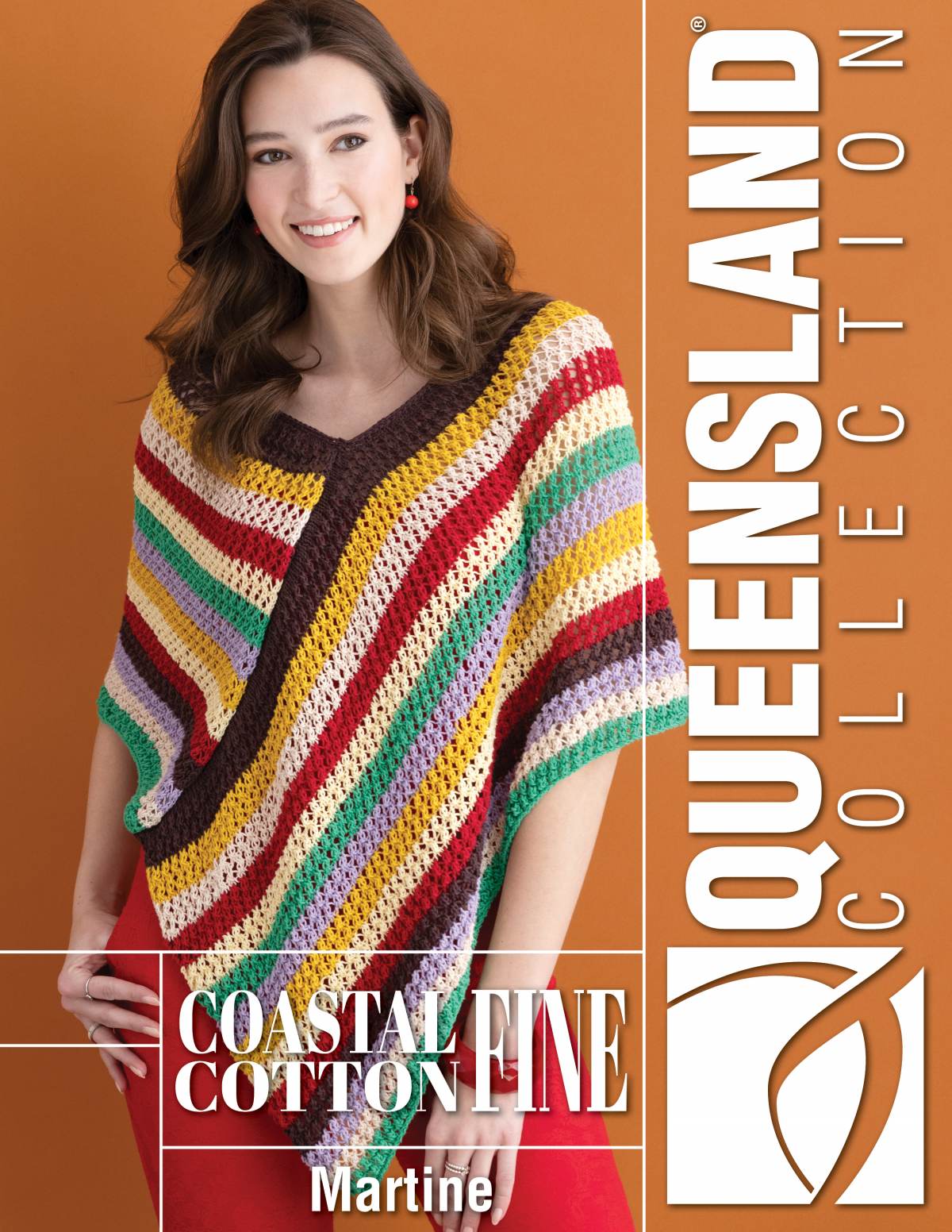 Coastal Cotton Fine-Martine Poncho