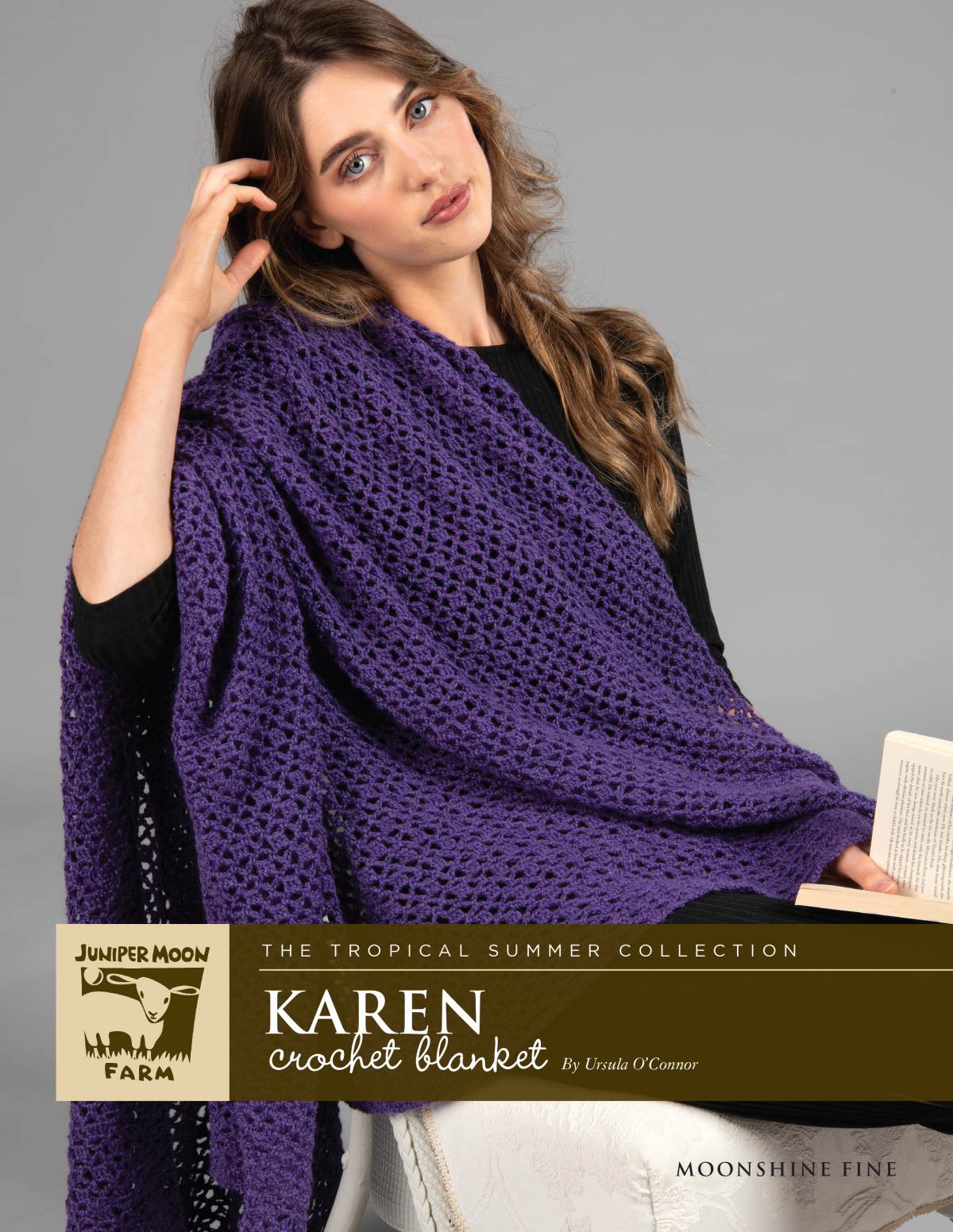 Moonshine Fine-Karen Crochet Blanket