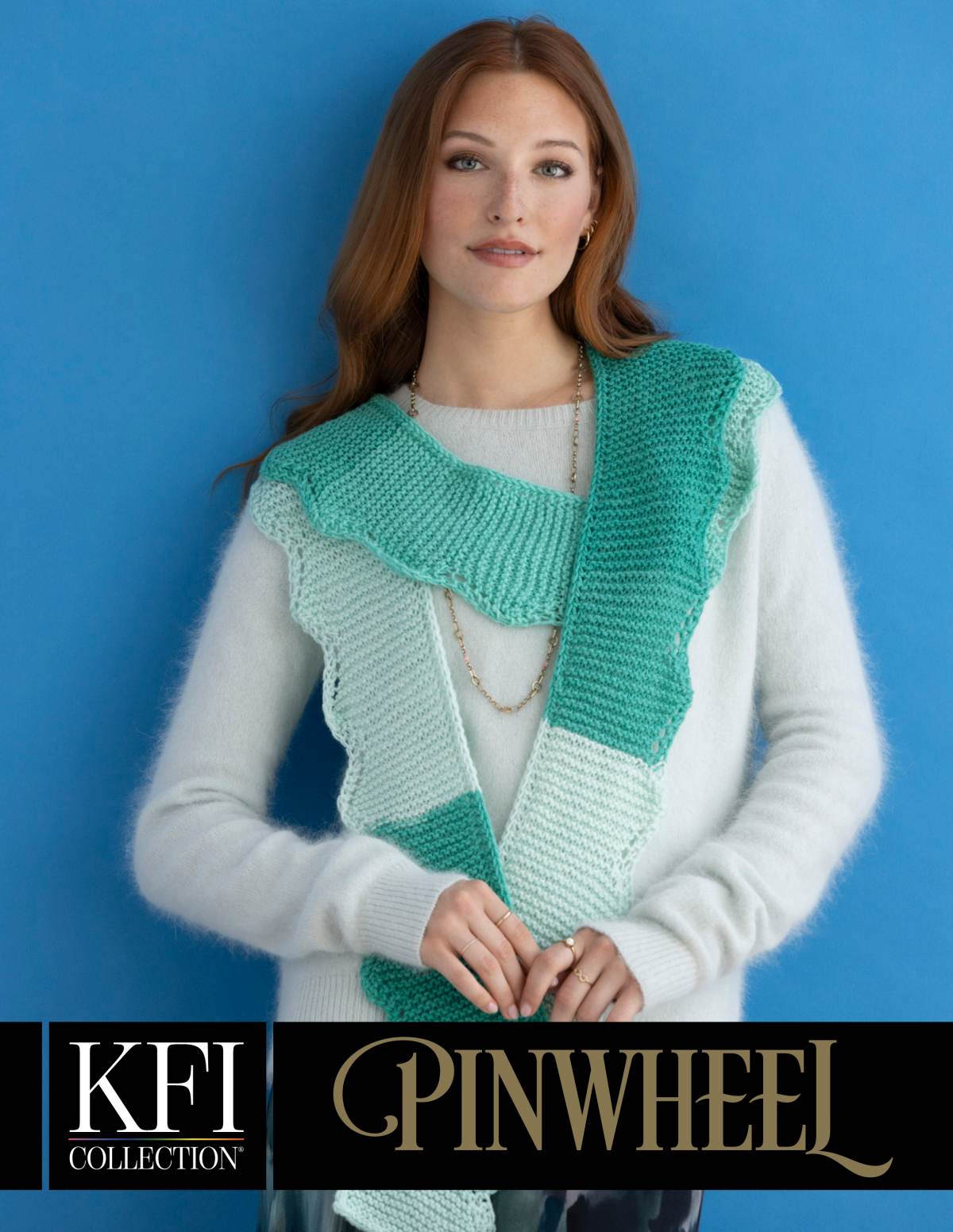 Pinwheel-Serenity Skinny Scarf