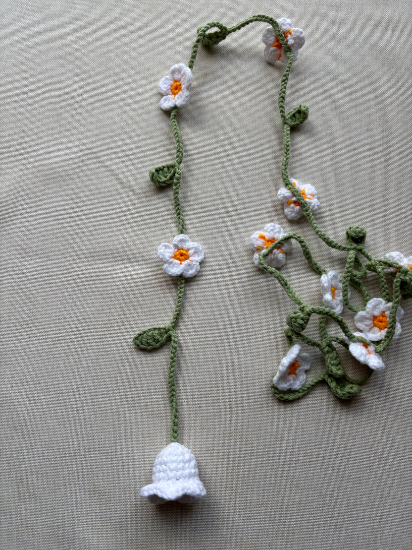 Crochet Flower Door Curtain Kit