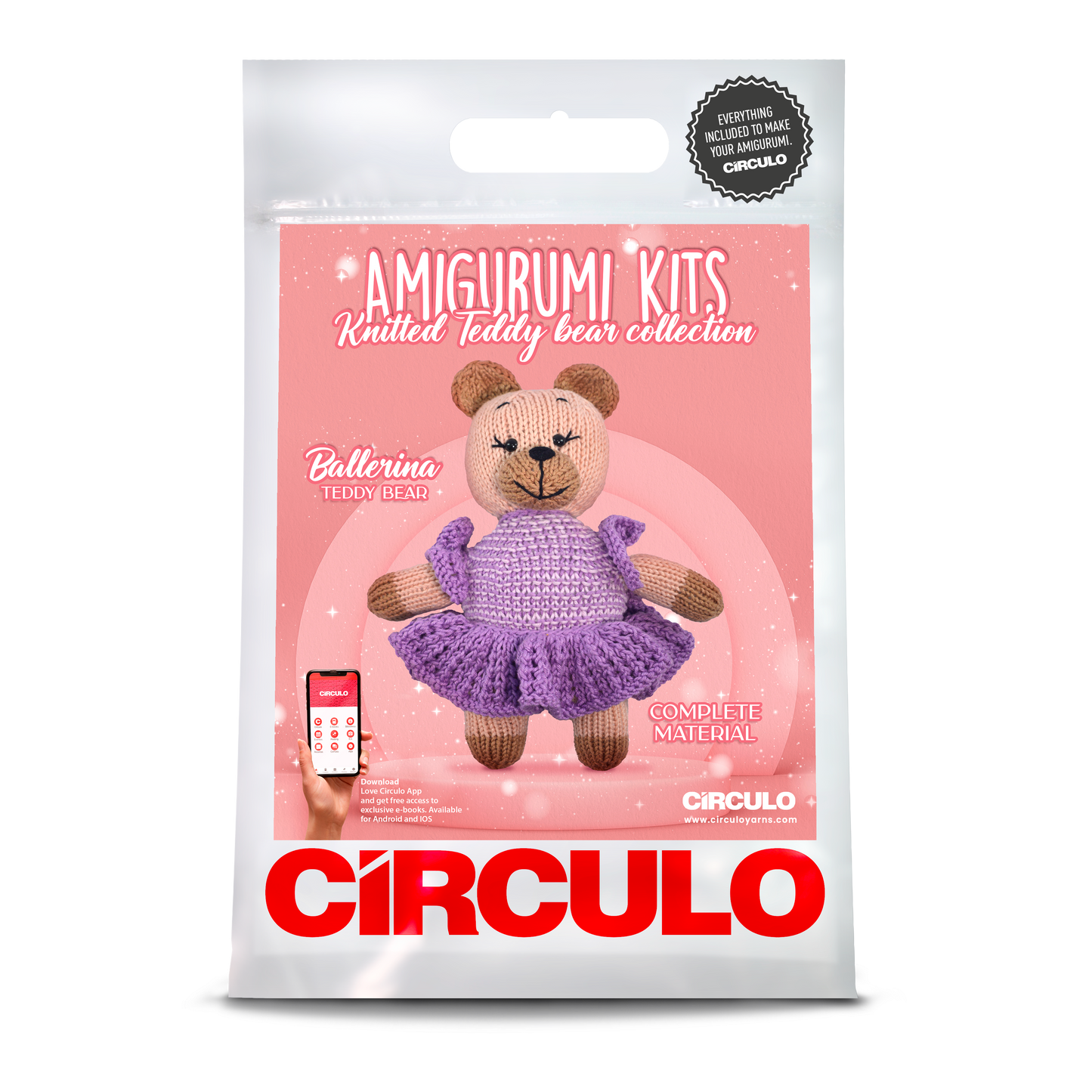 Amigurumi Kits-Knitted Teddy Bears