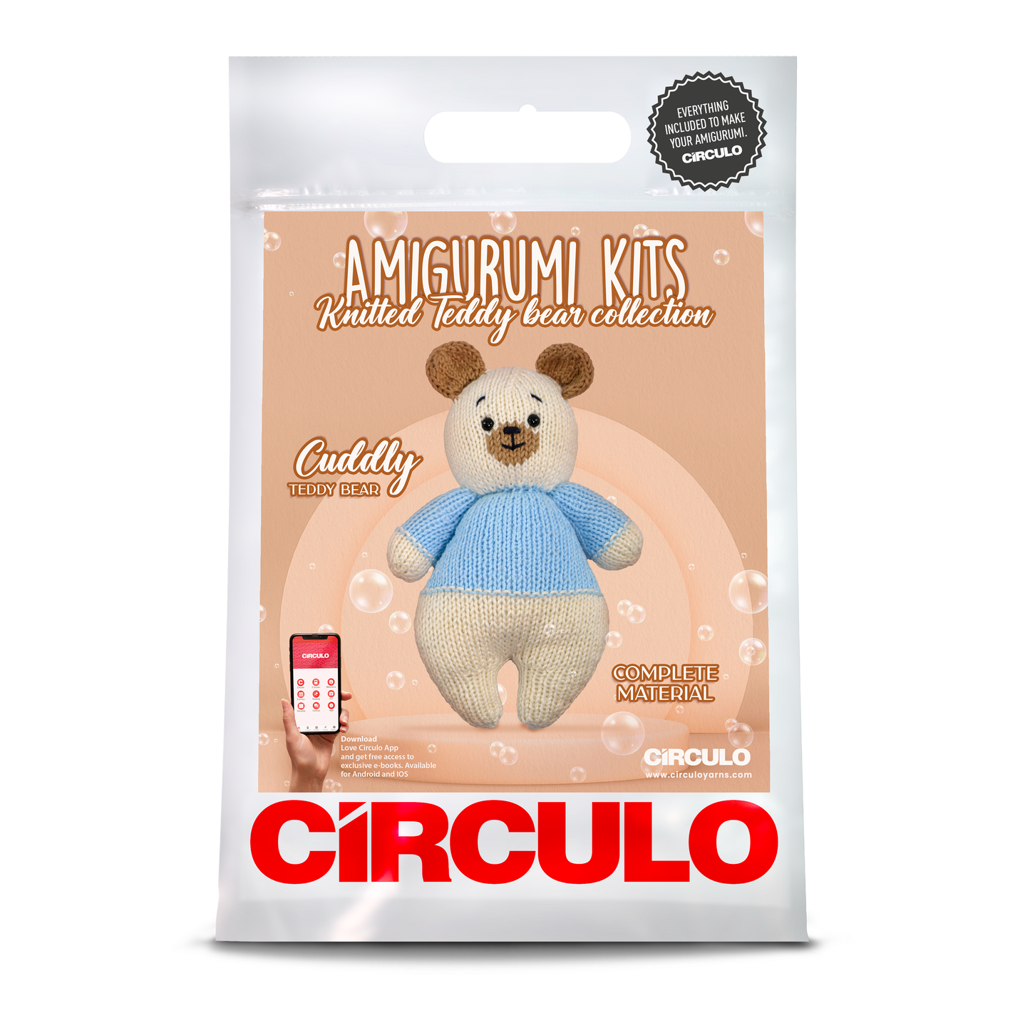 Amigurumi Kits-Knitted Teddy Bears