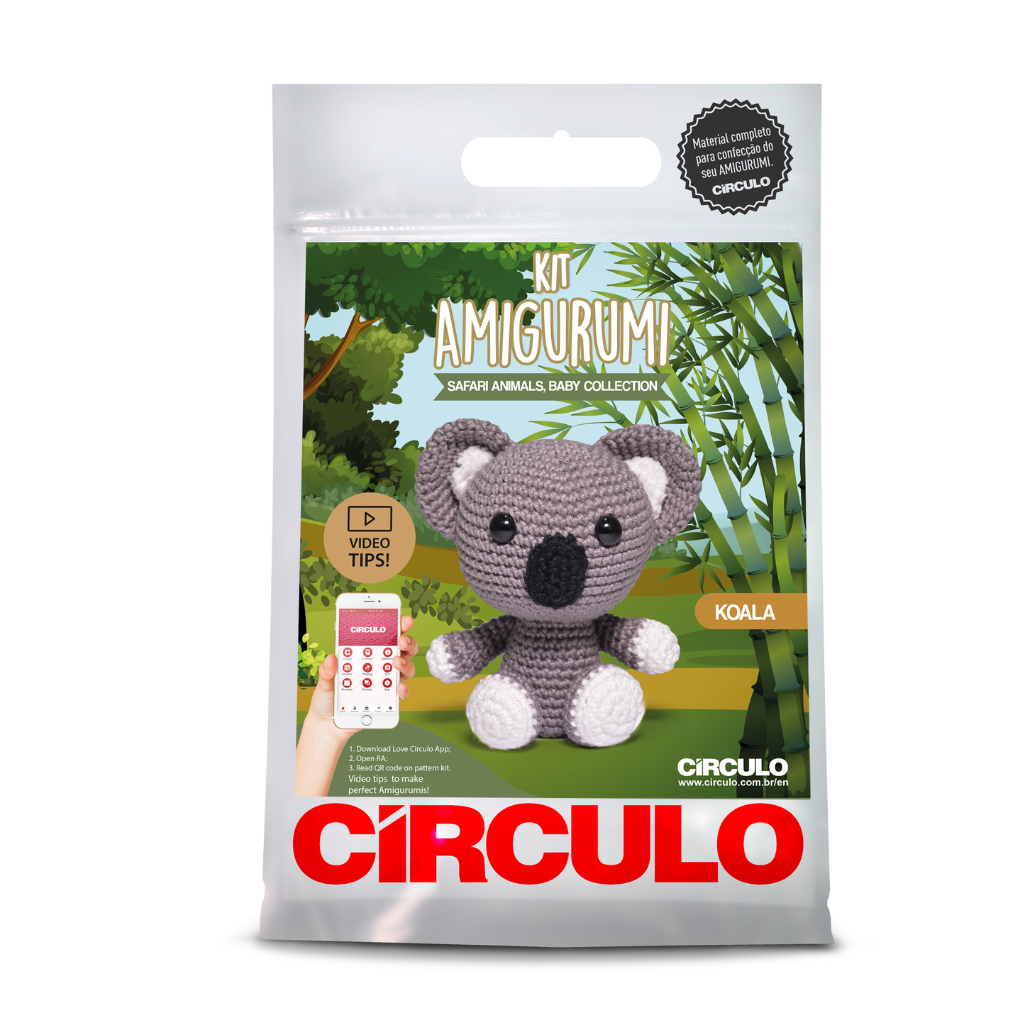 Amigurumi Kit-Baby Safari Animals