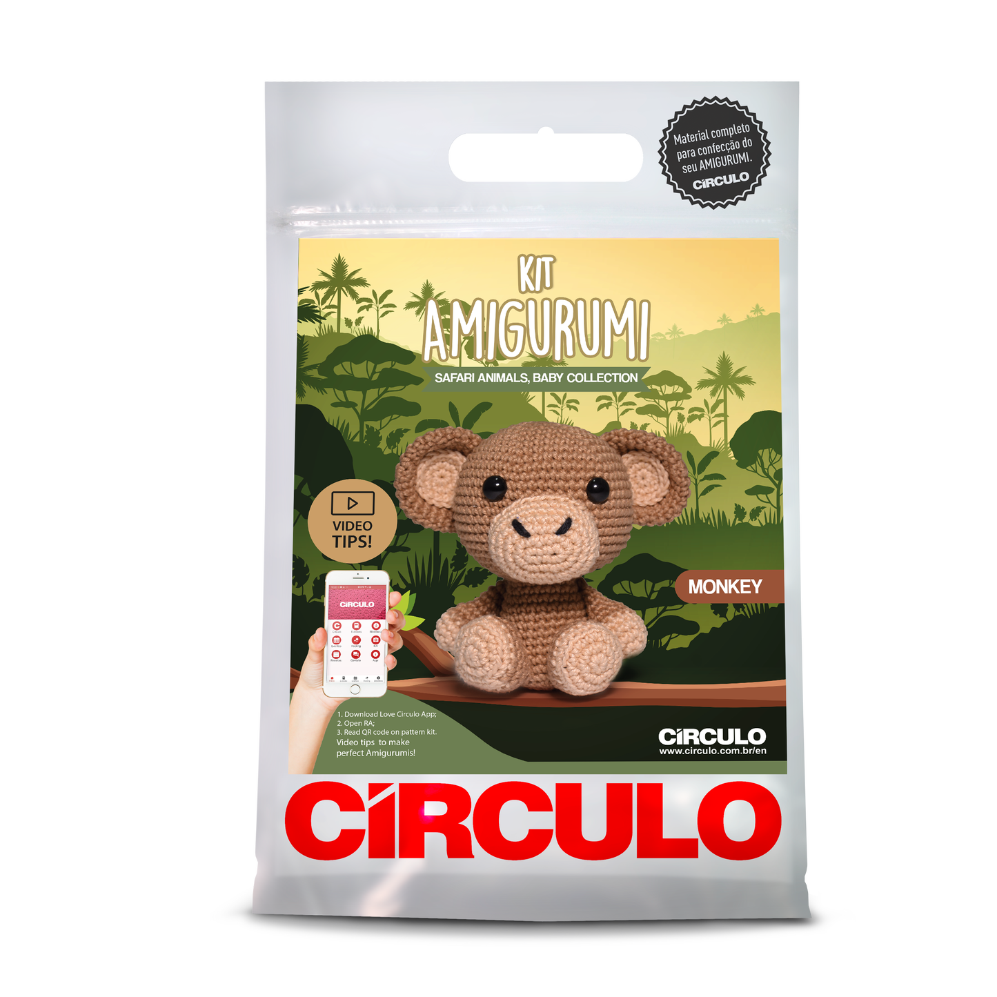 Amigurumi Kit-Baby Safari Animals
