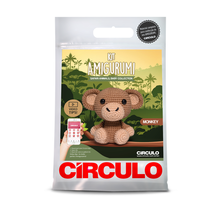 Amigurumi Kit-Baby Safari Animals