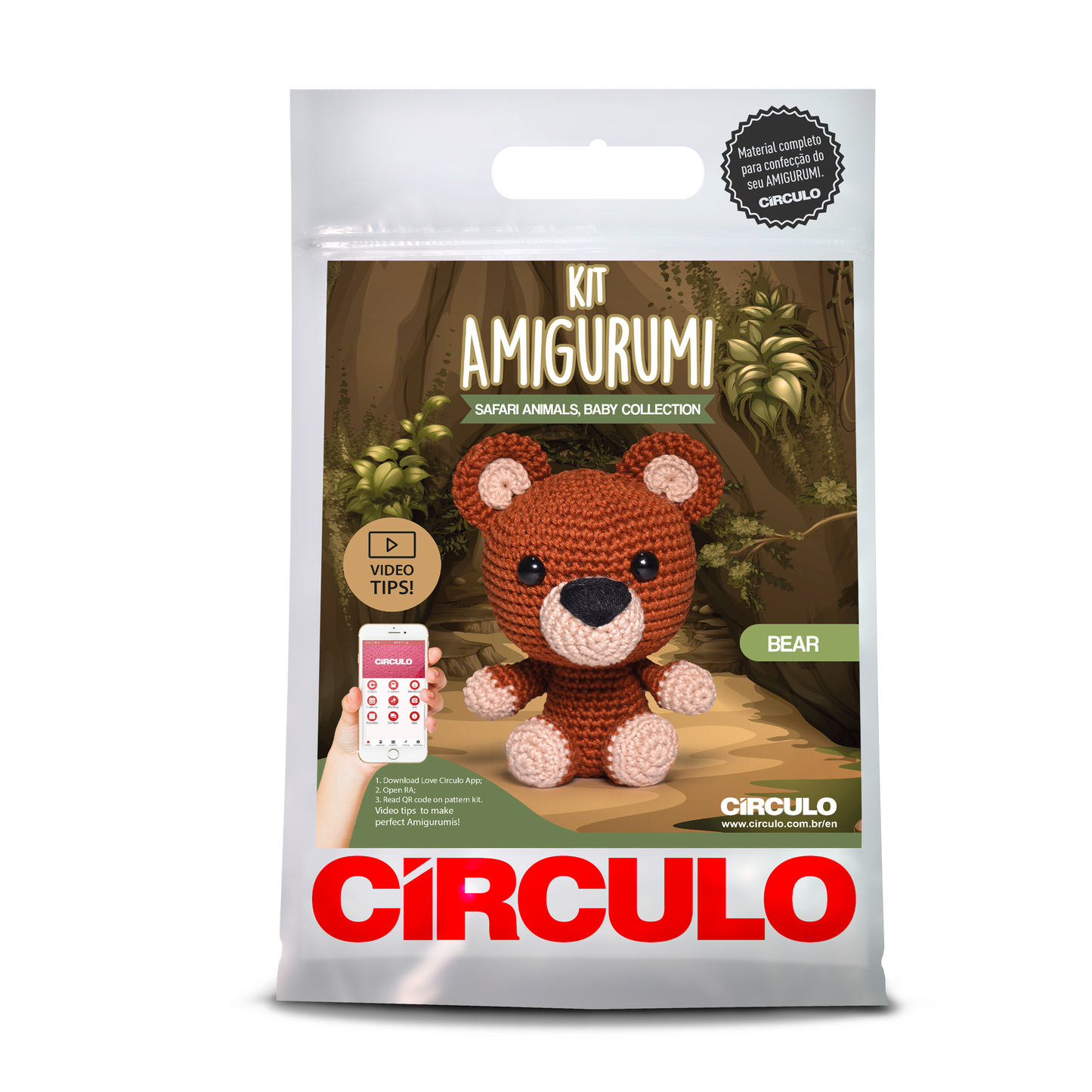 Amigurumi Kit-Baby Safari Animals