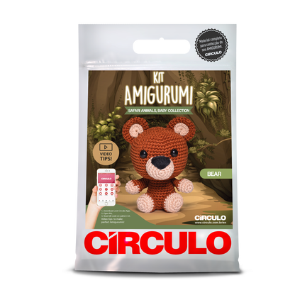 Amigurumi Kit-Baby Safari Animals