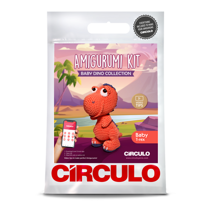 Amigurumi Kit-Dinos