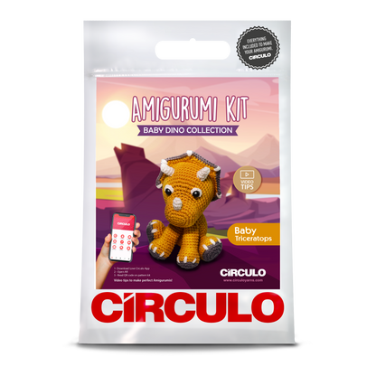 Amigurumi Kit-Dinos