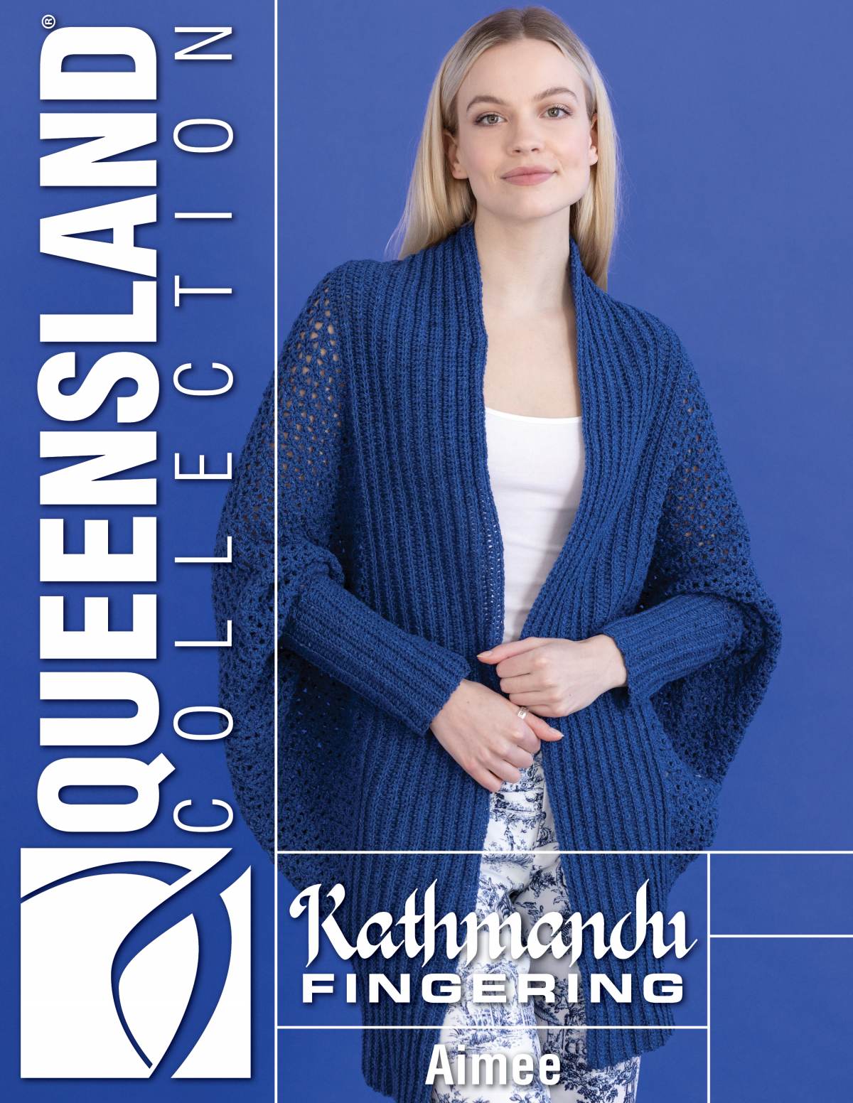 Kathmandu Fingering-Aimee Crochet Cardigan