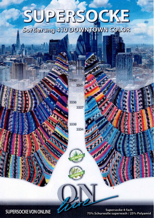 Supersocke 4-Ply w/Aloe- Style #410