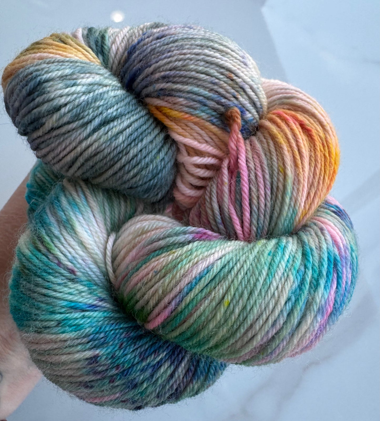 Fern & Fiddle Hand-dyed Half Skein