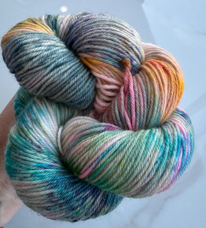 Fern & Fiddle Hand-dyed Half Skein