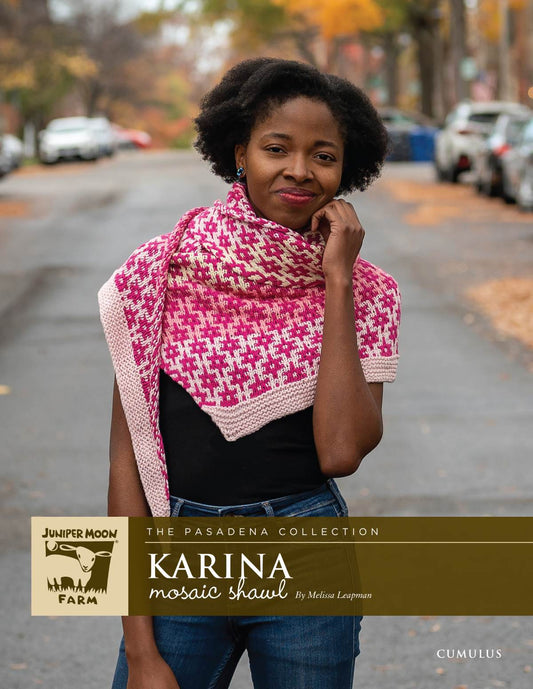 Cumulus-Karina Asymmetrical Shawl