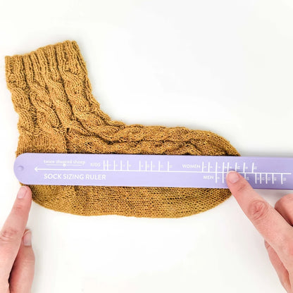 Sock Sizing Ruler Bracelet
