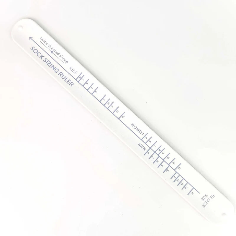 Sock Sizing Ruler Bracelet