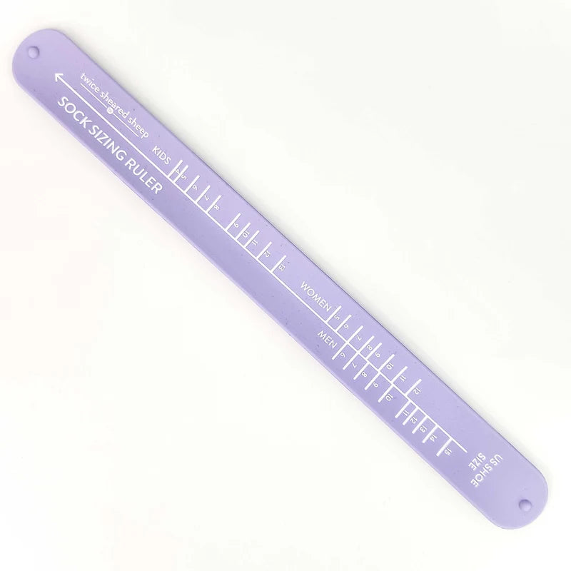 Sock Sizing Ruler Bracelet