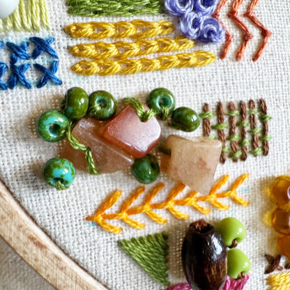 August in the Garden - Advanced Embroidery Kit