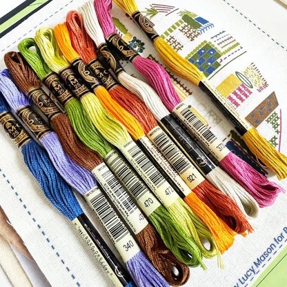 August in the Garden - Advanced Embroidery Kit