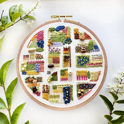 August in the Garden - Advanced Embroidery Kit