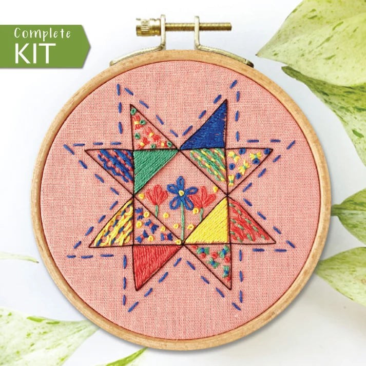 Seeing Starflowers - Beginner Embroidery Kit