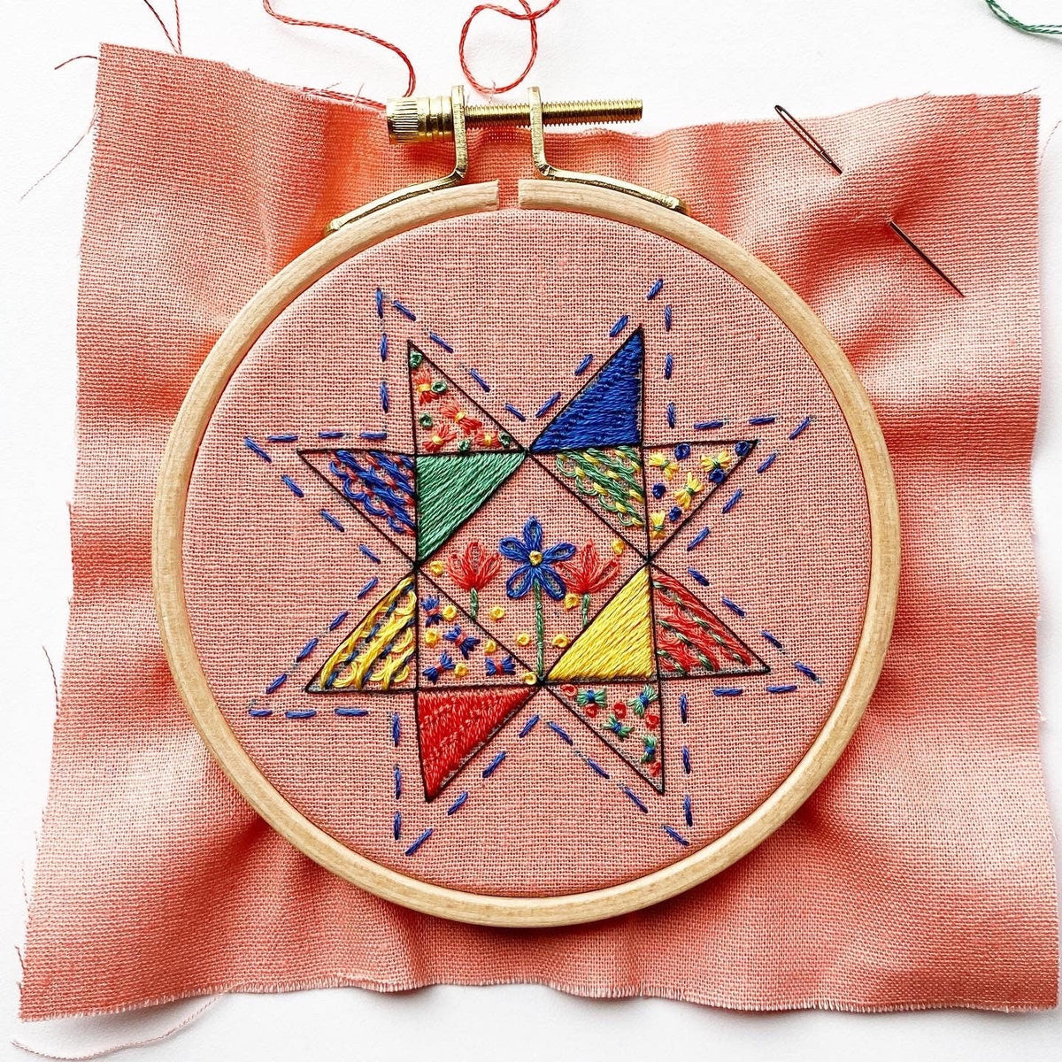 Seeing Starflowers - Beginner Embroidery Kit