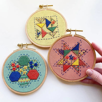 Seeing Starflowers - Beginner Embroidery Kit