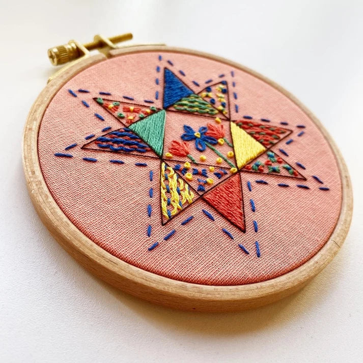 Seeing Starflowers - Beginner Embroidery Kit