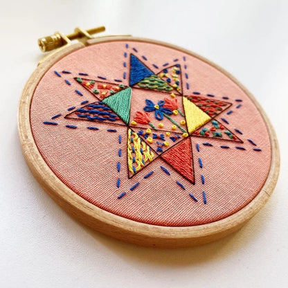 Seeing Starflowers - Beginner Embroidery Kit